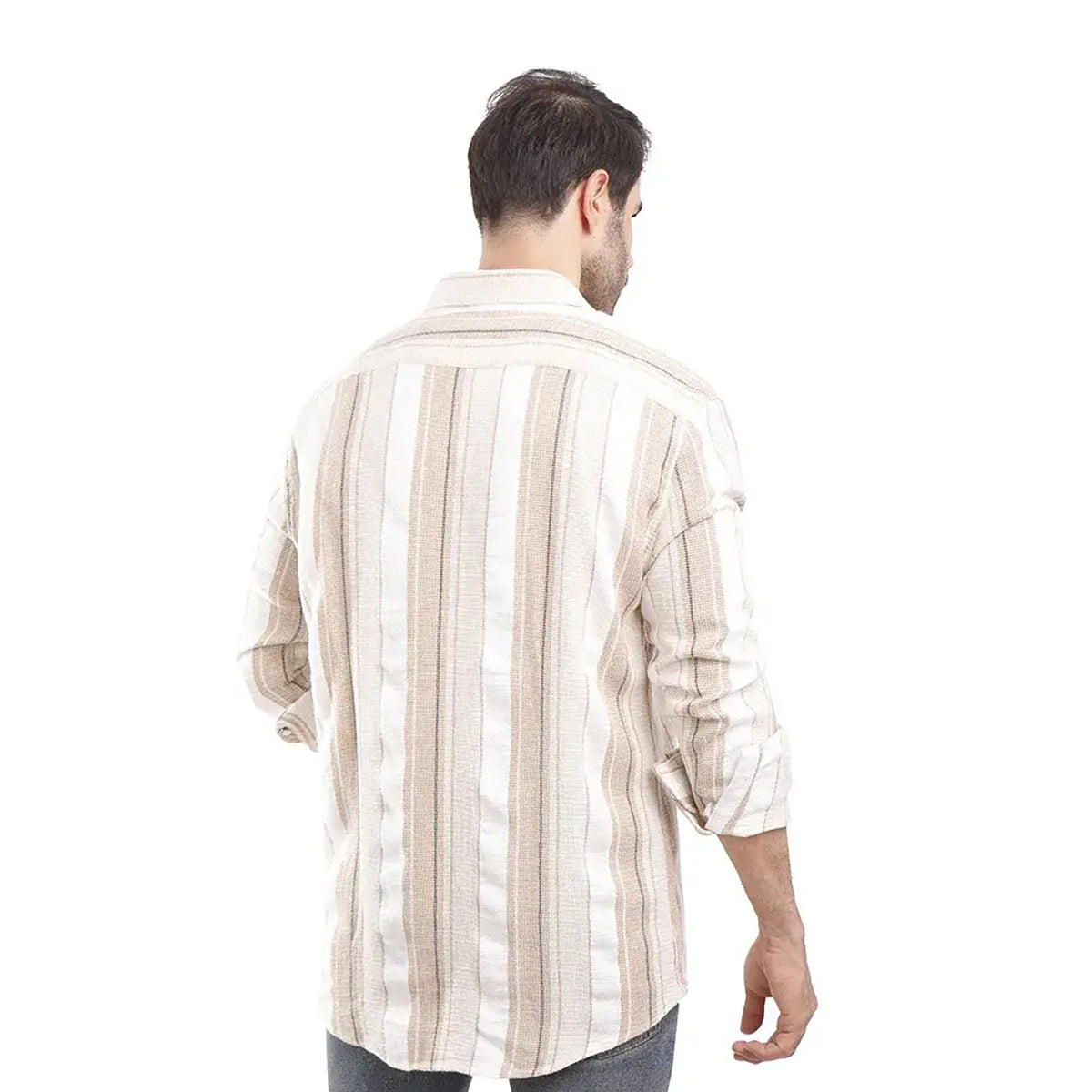 Coup – Vertical Stripe Button Down Shirt