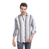 Coup – Vertical Stripe Button Down Shirt