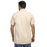 Coup – Chest Pocket Regular Fit Shirt with Short Sleeves