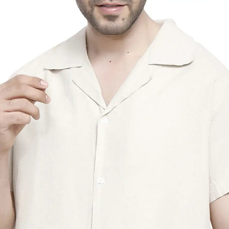 Coup – Solid Shirt with Short Sleeves