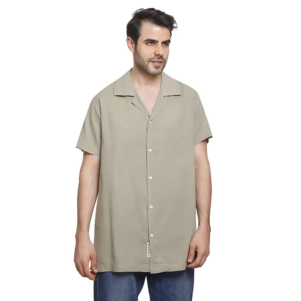 Coup – Solid Shirt with Short Sleeves