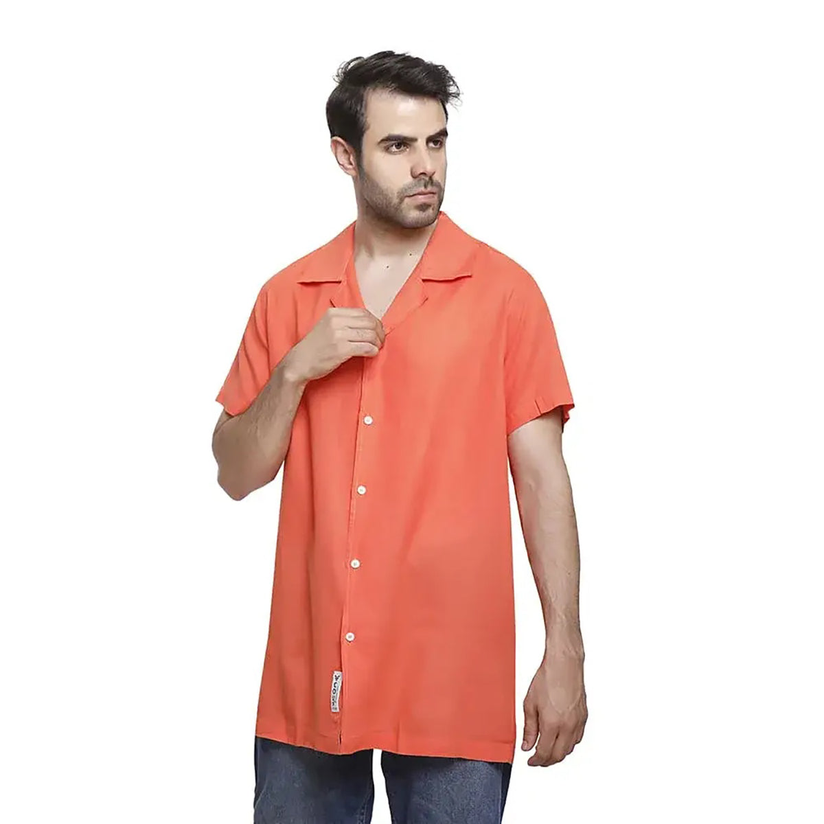 Coup – Solid Shirt with Short Sleeves