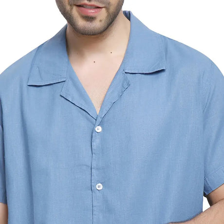 Coup – Solid Shirt with Short Sleeves