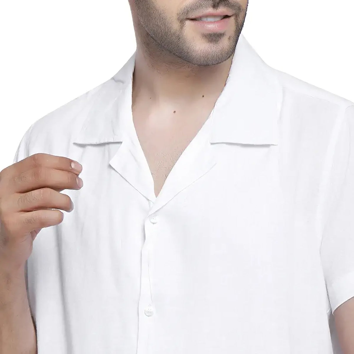 Coup – Solid Shirt with Short Sleeves