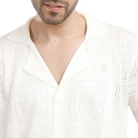 Coup – Pattern Short Sleeves Men’s Shirt