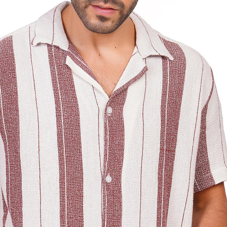 Coup – Limited Edition – Striped Half-Sleeve Shirt