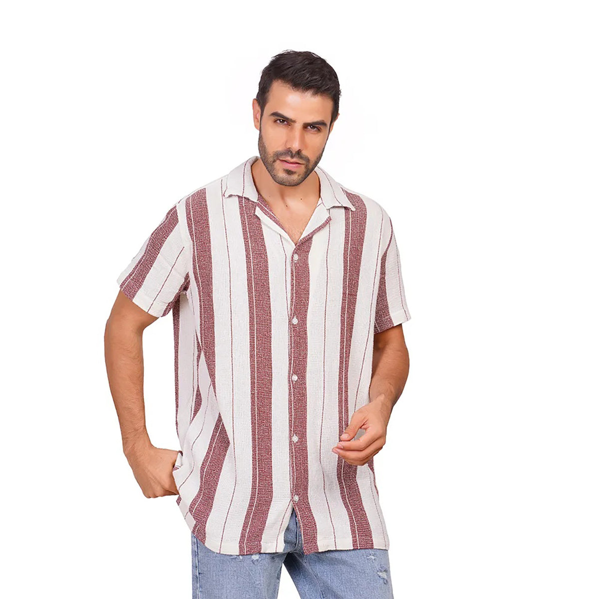 Coup – Limited Edition – Striped Half-Sleeve Shirt