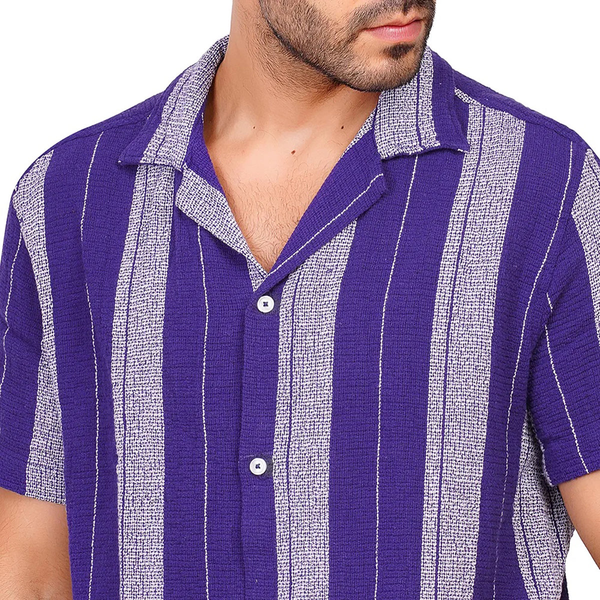 Coup – Limited Edition – Striped Half-Sleeve Shirt