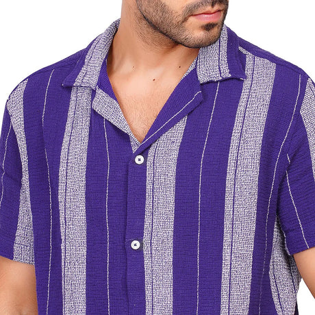 Coup – Limited Edition – Striped Half-Sleeve Shirt