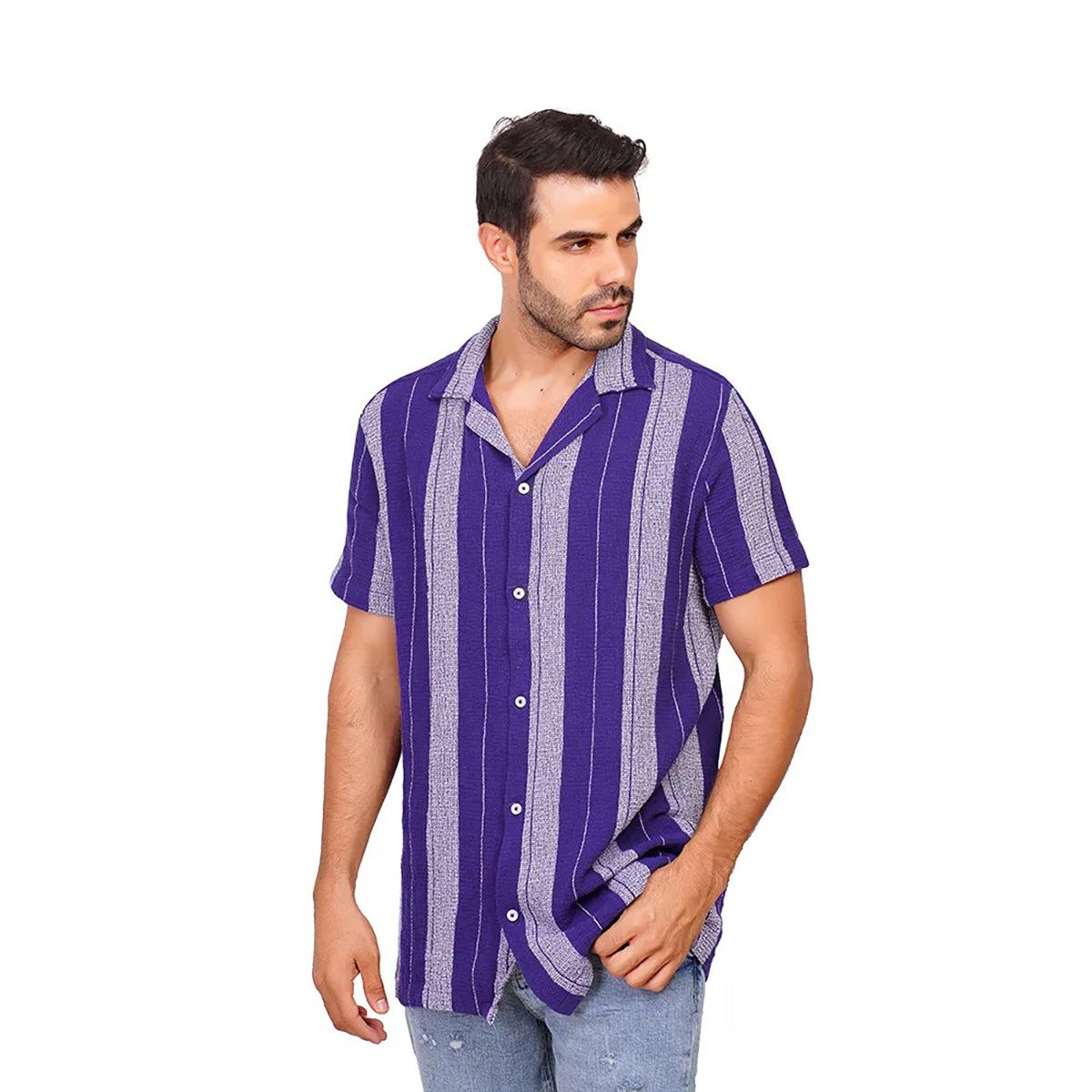 Coup – Limited Edition – Striped Half-Sleeve Shirt