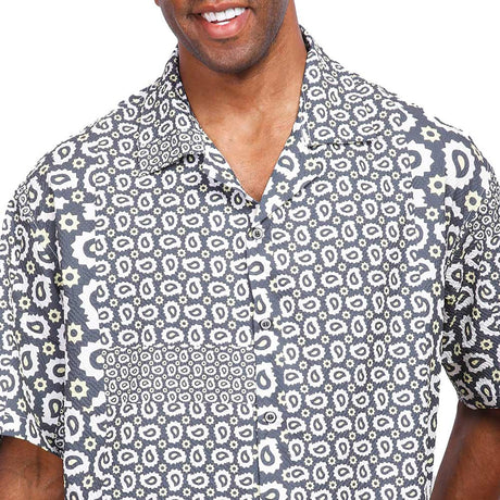 Coup – Men’s Full Covered Shirt with Short Sleeve
