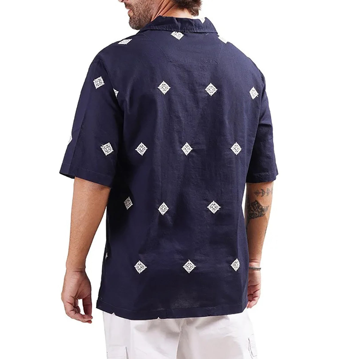 Coup – Folded Linen Shirt with Short Sleeve