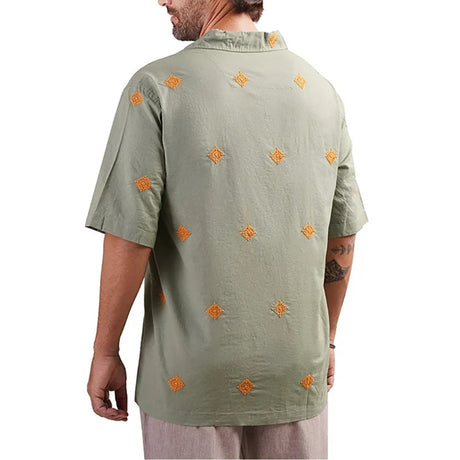 Coup – Folded Linen Shirt with Short Sleeve