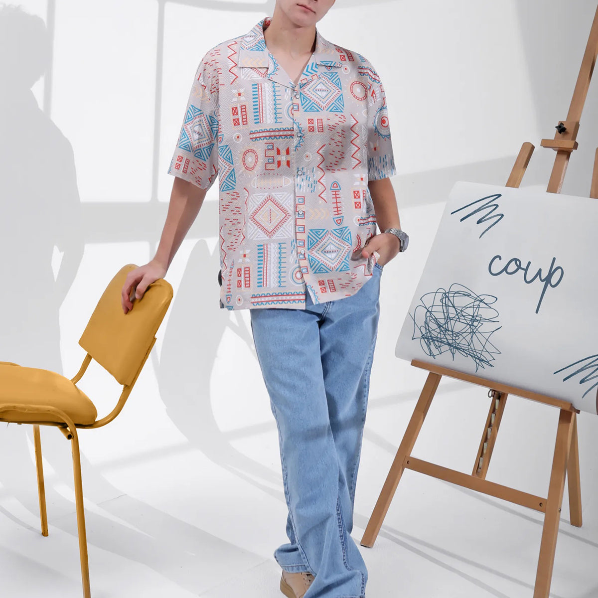 Coup – Men’s All Over Print Shirt