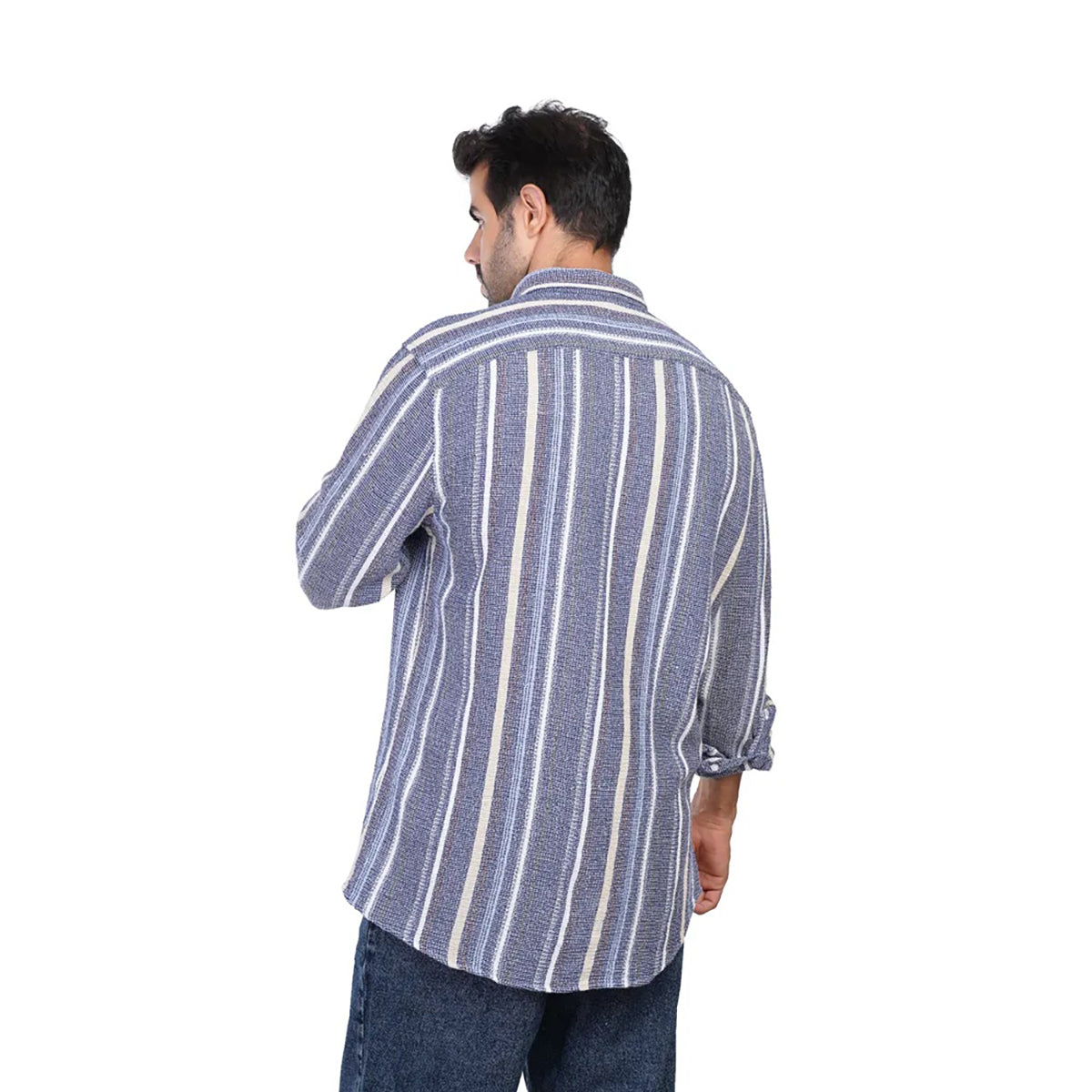 Coup – Striped Linen Summer Staple Shirt