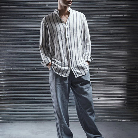 Coup – Men’s Regular Linen Shirt With Long Sleeve