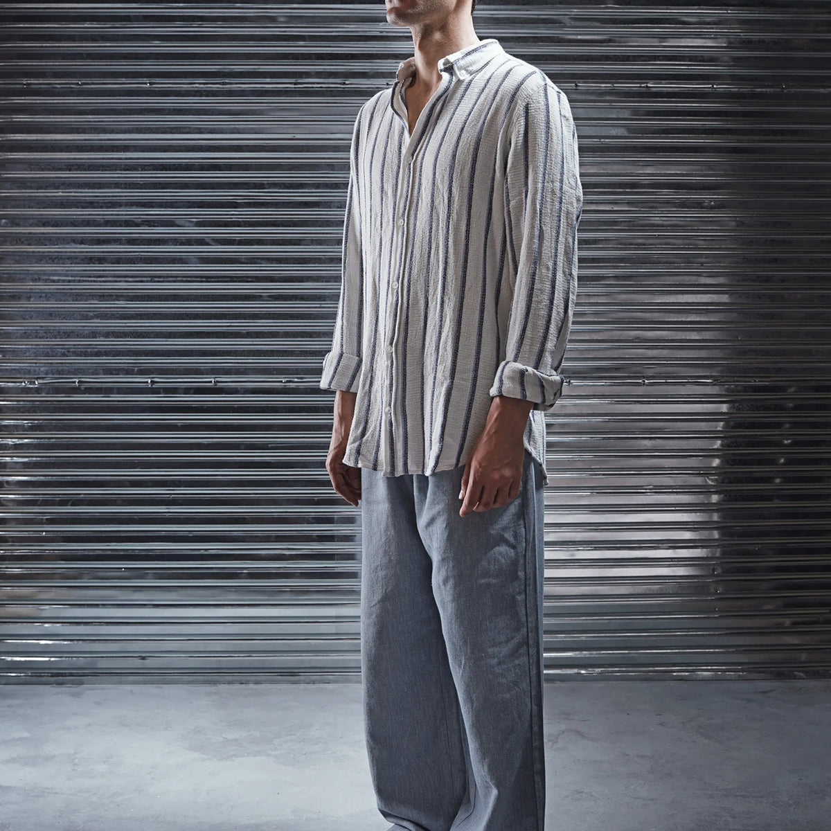 Coup – Men’s Regular Linen Shirt With Long Sleeve