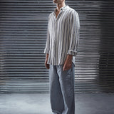 Coup – Men’s Regular Linen Shirt With Long Sleeve