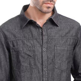 Coup – Denim Shirt With Long Sleeves
