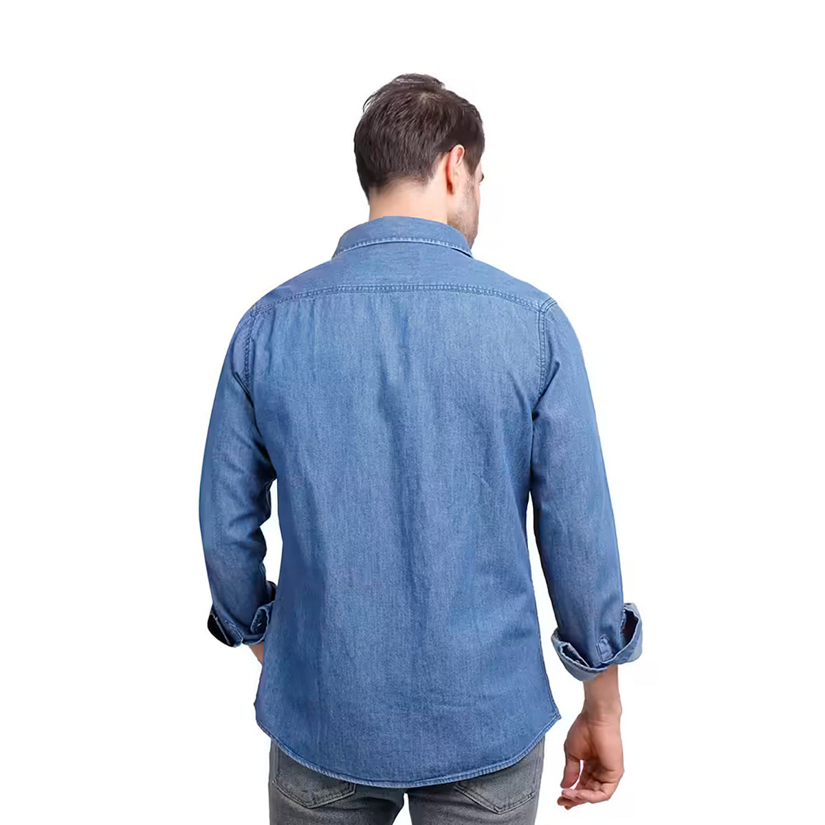 Coup – Denim Shirt With Long Sleeves