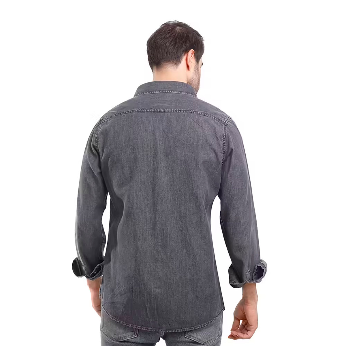 Coup – Denim Shirt With Long Sleeves