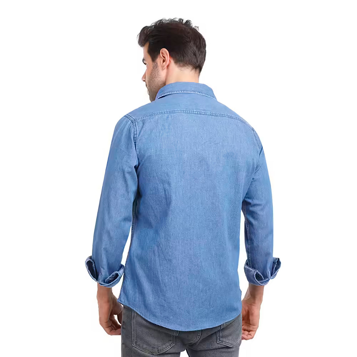 Coup – Denim Shirt With Long Sleeves