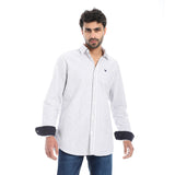 Coup – Men’s Striped Cotton Modern Regular Fit Shirt