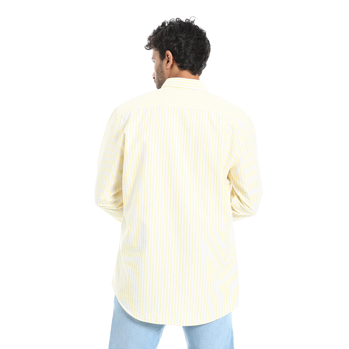 Coup – Men’s Striped Cotton Modern Regular Fit Shirt