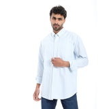 Coup – Pinstripe Regular Fit Shirt – Button Collar