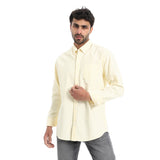 Coup – Pinstripe Regular Fit Shirt – Button Collar