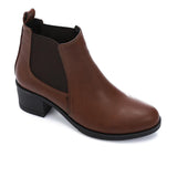 XO - Leather Ankle Boot - Black 5CM