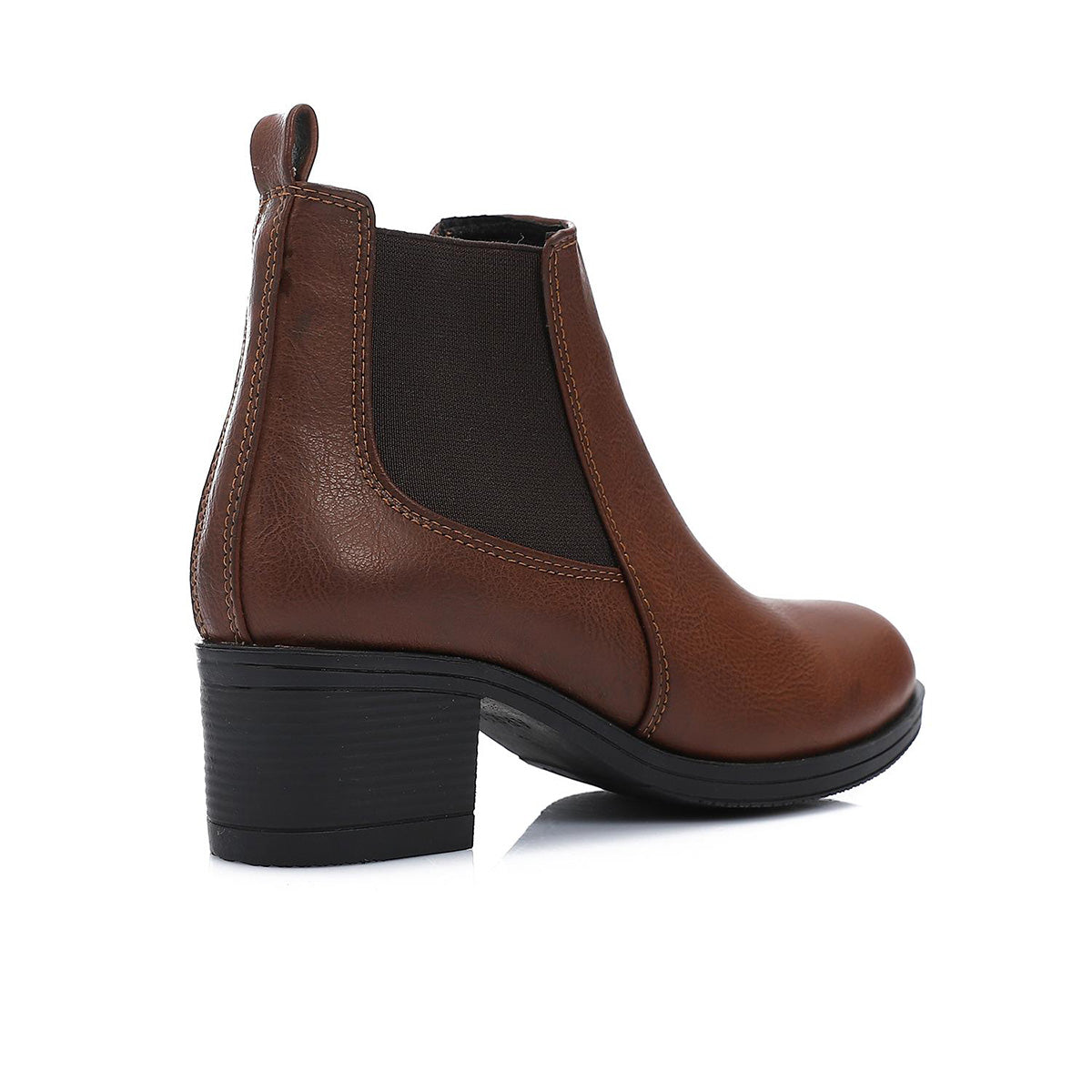 XO - Leather Ankle Boot - Black 5CM