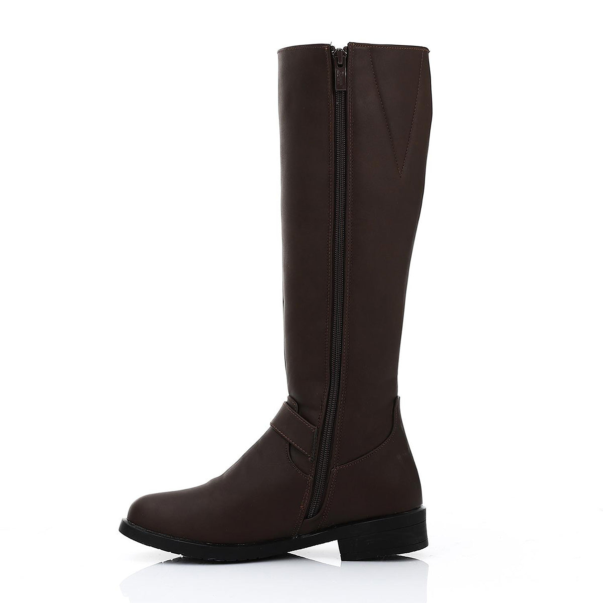 XO - Leather Boot - Brown