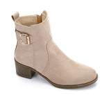 XO - Leather Ankle Boot - Black 5CM
