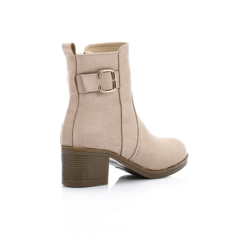 XO - Leather Ankle Boot - Black 5CM