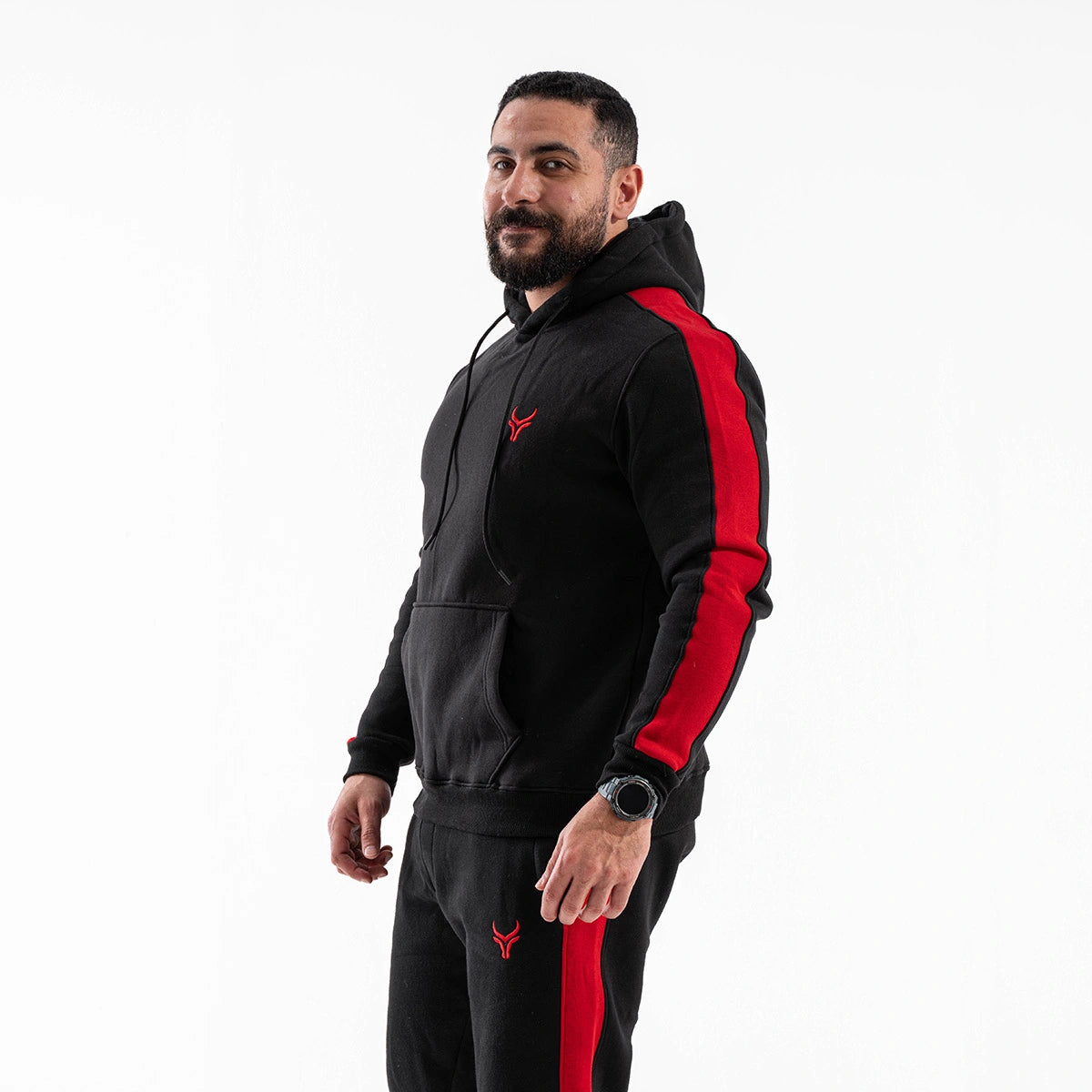 Taur - milton cotton hooded tracksuit paded