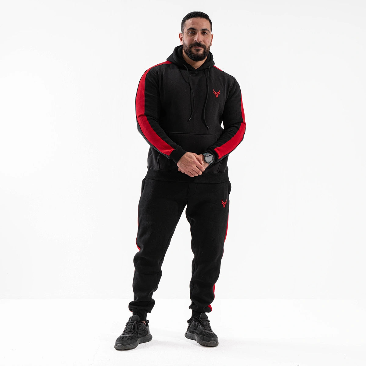 Taur - milton cotton hooded tracksuit paded