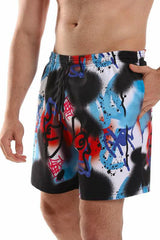 White Rabbit - Colorful Polyester Swim Short - Multicolour For Men