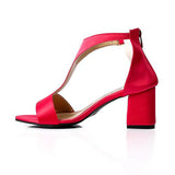 XO - Women Wedding Sandal With Heels - High Quality Materials - 5 Cm