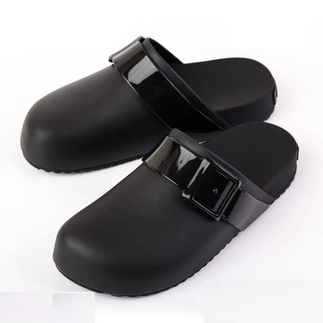 Clogs - Buckle Detail Comfort Silicone Clogs For Women