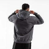 Taur - milton cotton oversized sweatshirt paded with hoodie