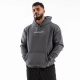 Taur - milton cotton oversized sweatshirt paded with hoodie
