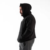 Taur - milton cotton oversized sweatshirt paded with hoodie