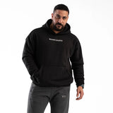 Taur - milton cotton oversized sweatshirt paded with hoodie
