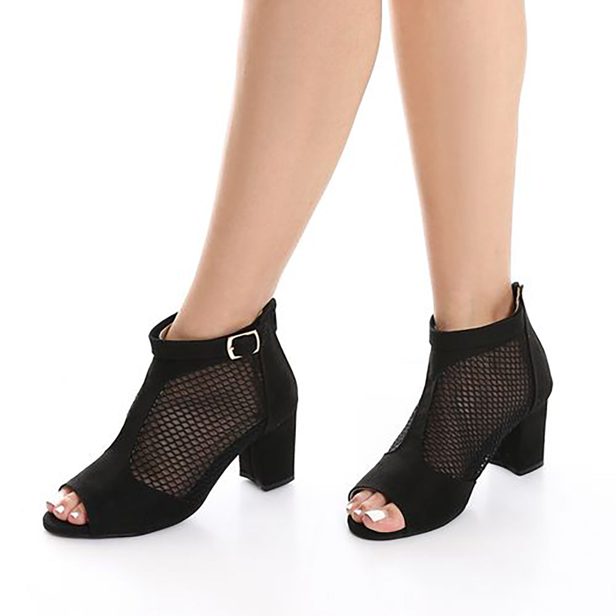 XO STYLE - صندل نسائي بكعب - خامات عالية الجودة - 6 سم