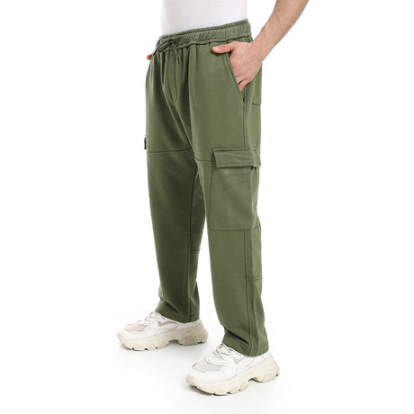 Coup – Sweatpants Wide Leg Baggy Winter Cotton Combed Fleece Inside