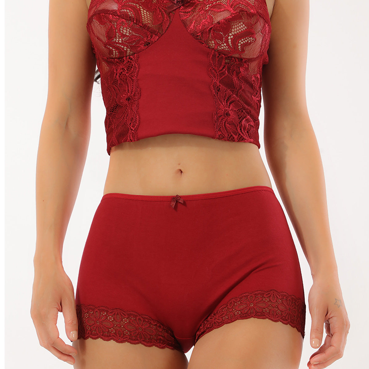 Eve Chantelle Lacy Boy Shorts