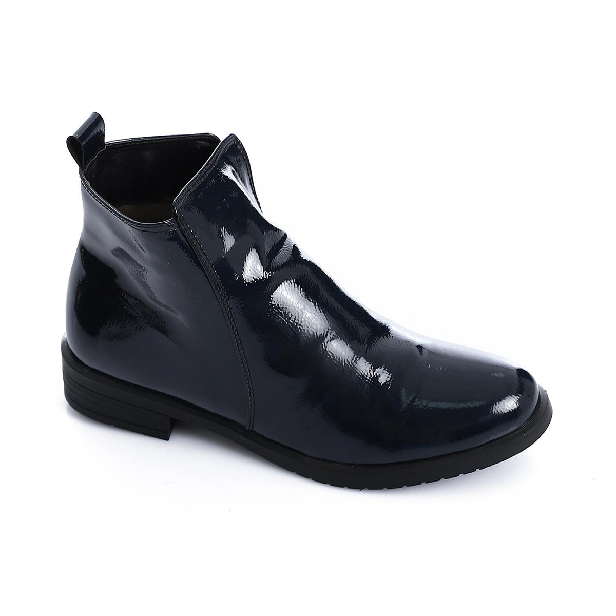 XO - Leather Ankle Boot 1444 Navy