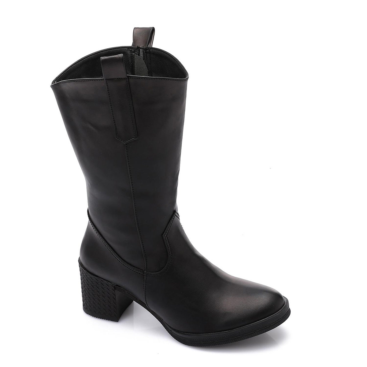 XO - Leather Ankle Boot - Brown 7CM