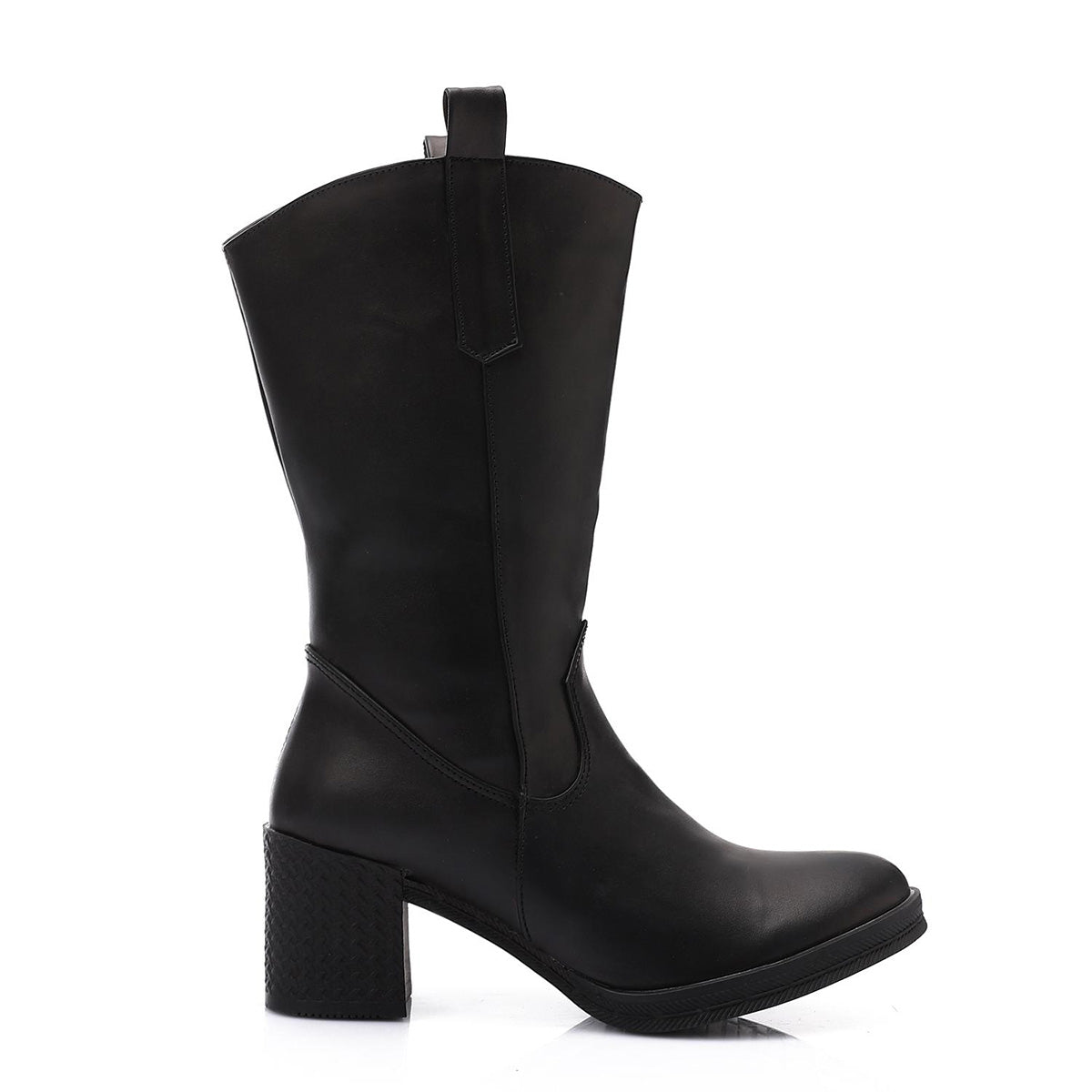 XO - Leather Ankle Boot - Brown 7CM